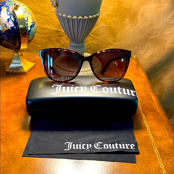 Juicy Couture Accessories - Juicy Couture New  Brown “tortoise”Sunglasses…..free Bebe bag